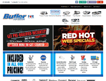 Tablet Screenshot of butlerrvcenter.com